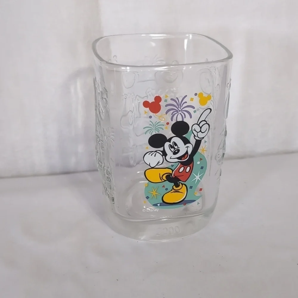 2000 Vintage Mickey Mouse McDonald's Collectors Glass Cup